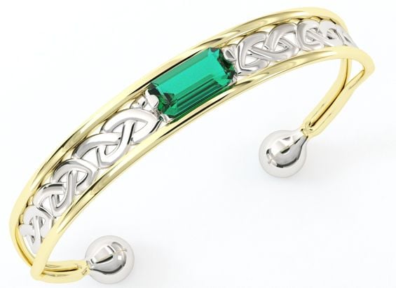 Sterling Silver Emerald Bracelet  Silversatile