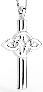 Silver Irish "Celtic Cross" Pendant