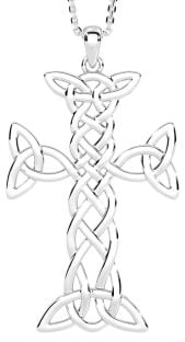 Silver Celtic Cross Pendant 
