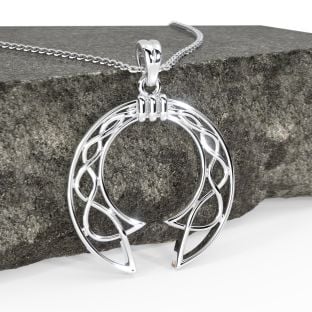 Silver Celtic "Tara" Pendant Necklace