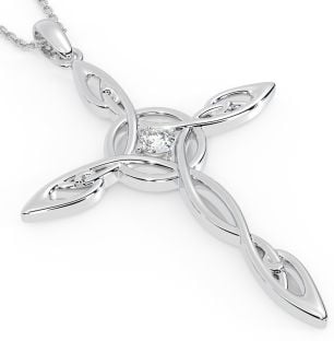 Silver Irish "Celtic Cross" Pendant