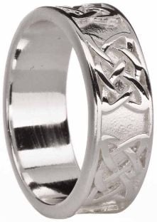 Ladies Silver "Lover Knot" Celtic Ring
