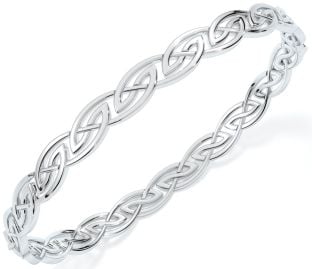 Silver Celtic Bracelet Bangle