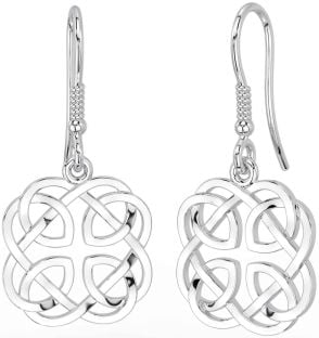 Argent celtique Pendre Des boucles d'oreilles