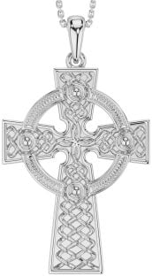 Silver Celtic Cross Necklace