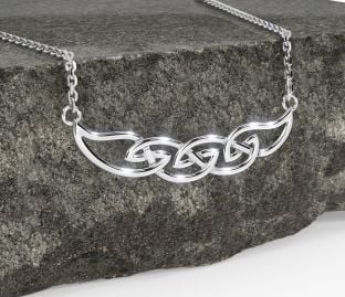 Silver Celtic Necklace