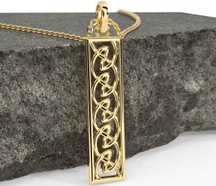 Gold Celtic Necklace