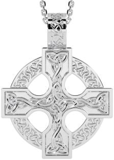 Silver Celtic Cross Necklace