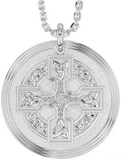 Silver Celtic Cross Necklace