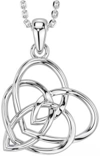 Silver Celtic Heart Necklace