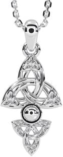 Silver Celtic Trinity Knot Necklace