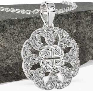 Silver Celtic Trinity Knot Necklace