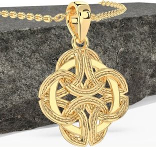Gold Celtic Necklace