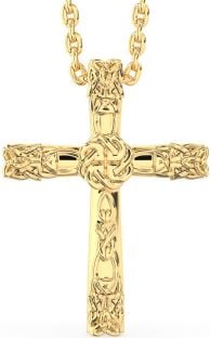 Or celtique Trinité Noeud Collier