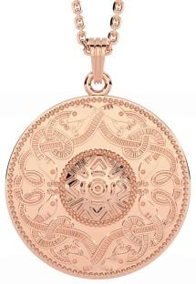 Rose Gold Celtic Warrior Necklace