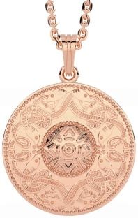 Rose Gold Celtic Warrior Necklace