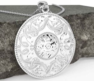 Silver Celtic Warrior Necklace