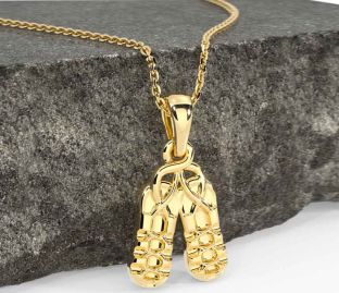 Gold Celtic Necklace