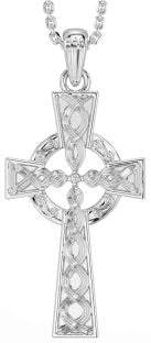 Silver Celtic Cross Necklace