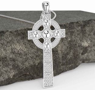 Silver Celtic Cross Necklace