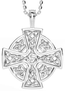 Silver Celtic Cross Necklace