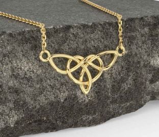 Gold Celtic Necklace