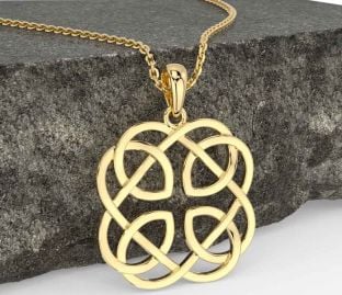 Gold Celtic Necklace