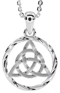 Silver Celtic Trinity Knot Necklace