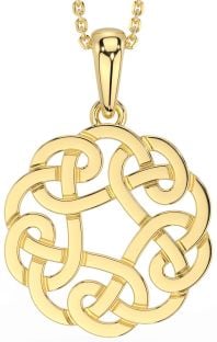 Gold Celtic Necklace
