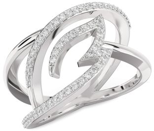 Diamond Platinum Infinity Ring