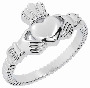 Silver Claddagh Ring