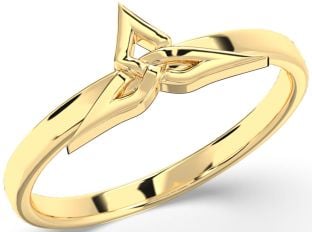 Gold Celtic Trinity Knot Ring