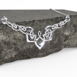 Silver Celtic Necklace