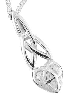 Silver Irish "Celtic Knot" Pendant