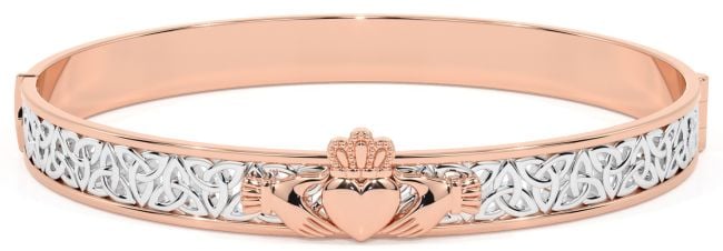 Claddagh bracelet rose deals gold