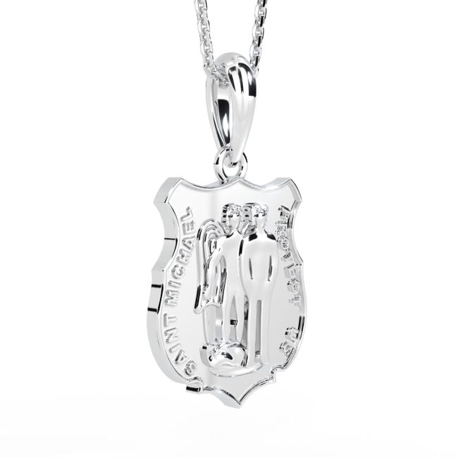 Saint Michael Necklace Police 2024 lawman.in.th