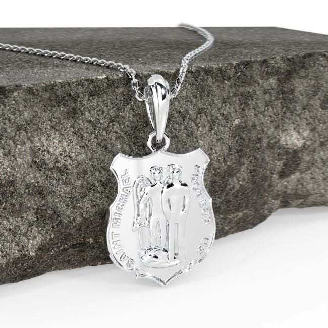 St Michael Necklace Police 2024 pracowniaspeckledfawn.pl