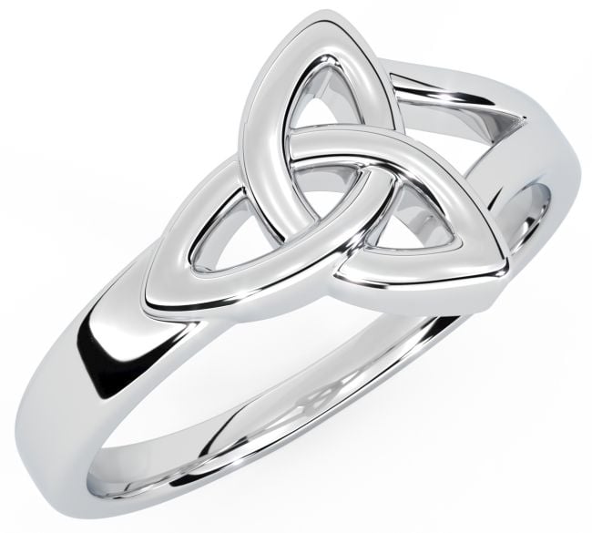 Trinity Knot Sterling Silver Ring