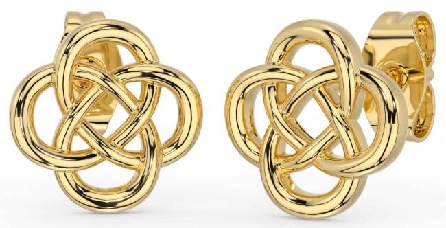 9ct gold deals celtic earrings