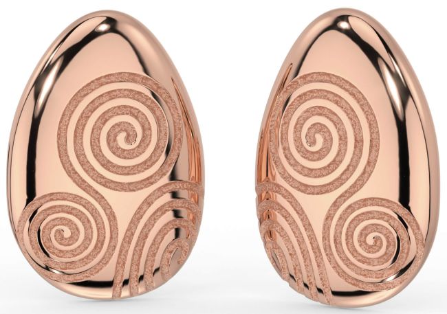 Rose Gold Silver Celtic 