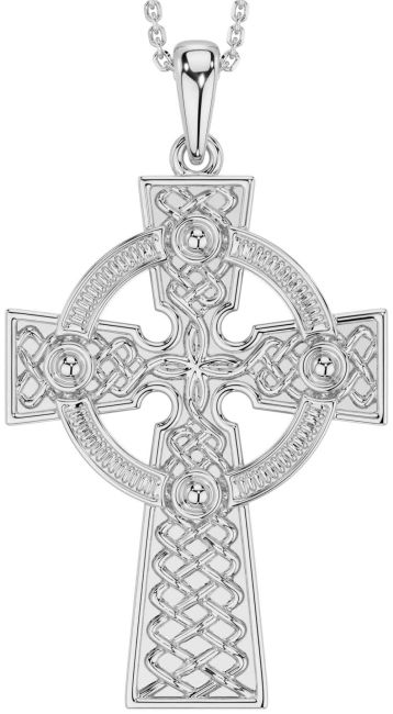 Silver Celtic Cross Necklace