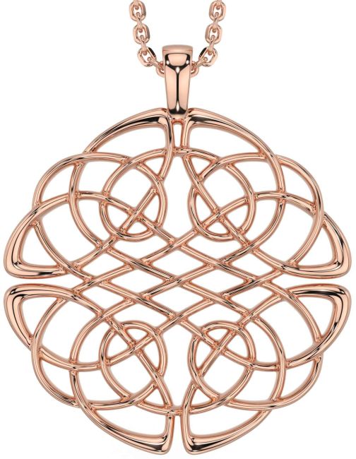 Rose Gold Celtic Necklace