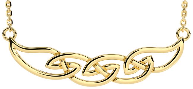 Gold Celtic Necklace