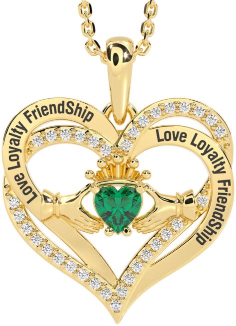 Diamond Emerald Gold Silver Irish 