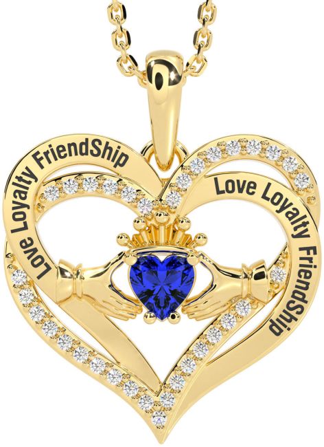 Diamond Sapphire Gold Silver Irish 