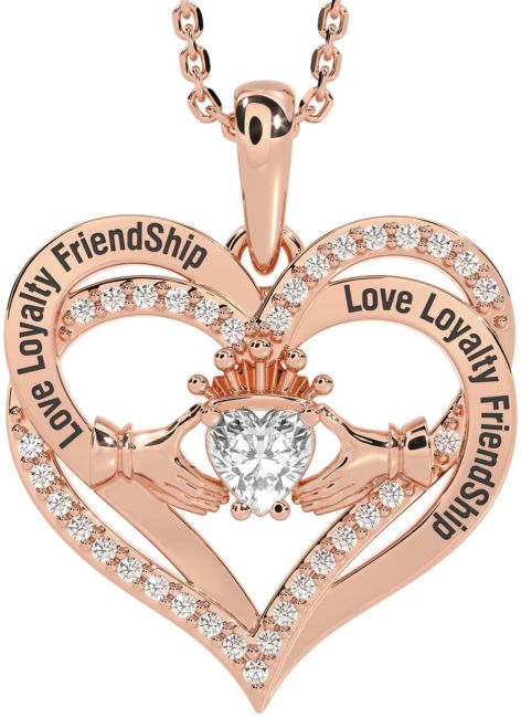 Diamond Rose Gold Irish 