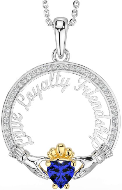Diamond Sapphire Gold Silver Irish 