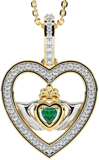 irish heart necklace