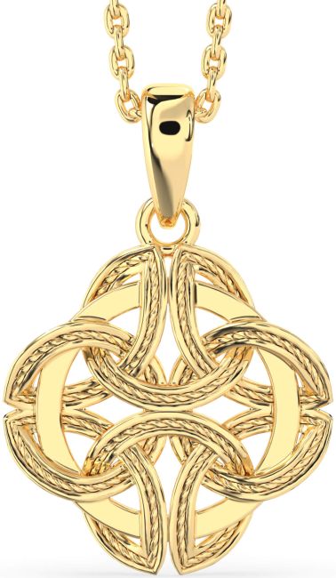 Gold Celtic Necklace