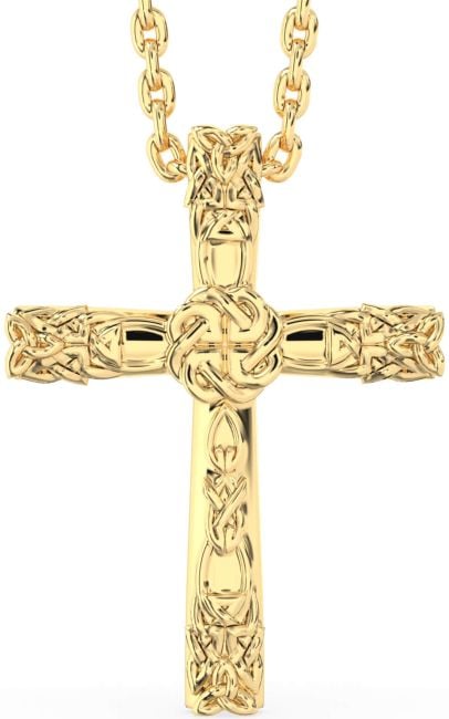 Or celtique Trinité Noeud Collier